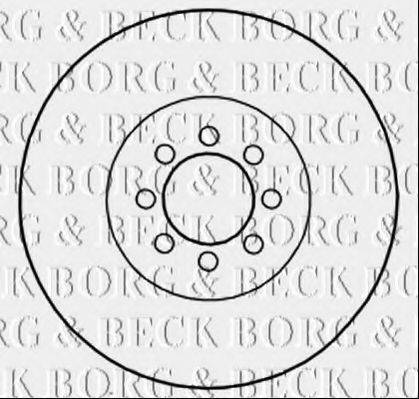 BORG & BECK BBD5298 гальмівний диск