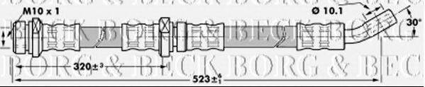 BORG & BECK BBH7200 Гальмівний шланг