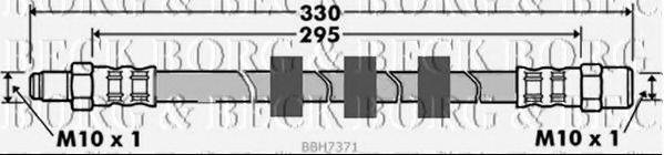 BORG & BECK BBH7371 Гальмівний шланг