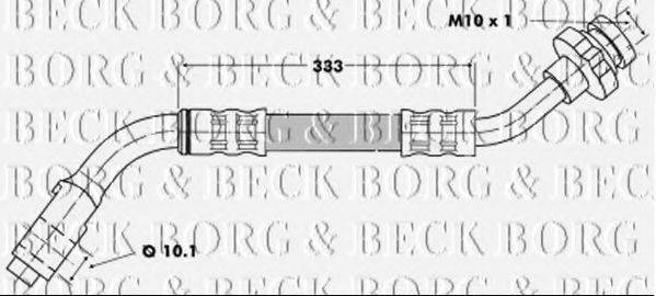 BORG & BECK BBH6313 Гальмівний шланг