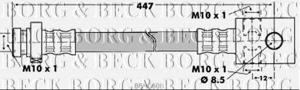 BORG & BECK BBH6608
