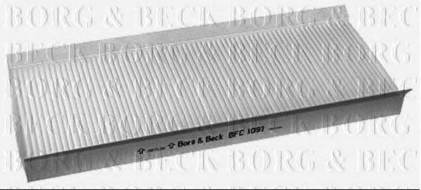 BORG & BECK BFC1091 Фільтр, повітря у внутрішньому просторі
