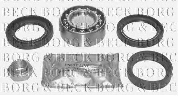 BORG & BECK BWK108 Комплект підшипника маточини колеса
