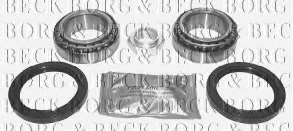 BORG & BECK BWK234 Комплект підшипника маточини колеса