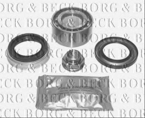 BORG & BECK BWK255 Комплект підшипника маточини колеса