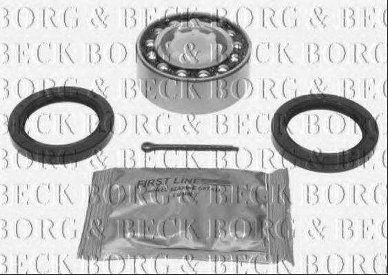 BORG & BECK BWK266 Комплект підшипника маточини колеса