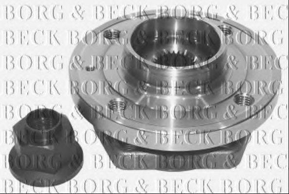 BORG & BECK BWK703 Комплект підшипника маточини колеса
