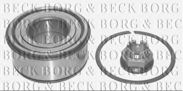 BORG & BECK BWK709 Комплект підшипника маточини колеса