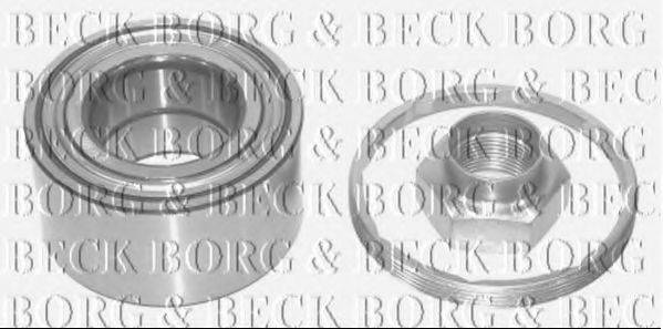 BORG & BECK BWK270 Комплект підшипника маточини колеса