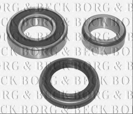 BORG & BECK BWK461 Комплект підшипника маточини колеса