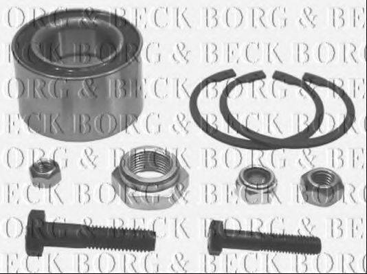 BORG & BECK BWK040 Комплект підшипника маточини колеса