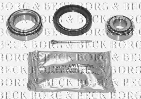 BORG & BECK BWK055 Комплект підшипника маточини колеса