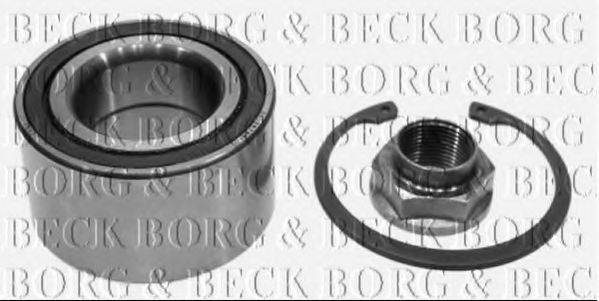 BORG & BECK BWK076 Комплект підшипника маточини колеса