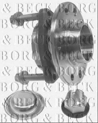 BORG & BECK BWK1004 Комплект підшипника маточини колеса