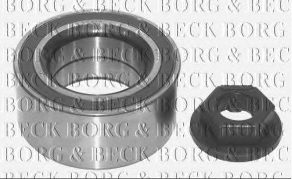 BORG & BECK BWK1012 Комплект підшипника маточини колеса