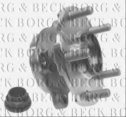 BORG & BECK BWK1108 Комплект підшипника маточини колеса