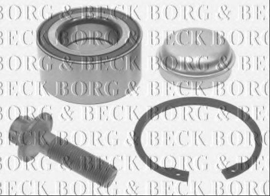 BORG & BECK BWK1124 Комплект підшипника маточини колеса