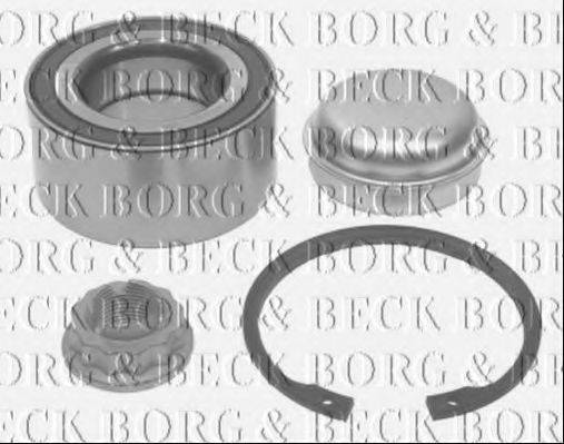 BORG & BECK BWK1125 Комплект підшипника маточини колеса
