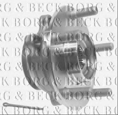 BORG & BECK BWK1135 Комплект підшипника маточини колеса