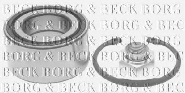BORG & BECK BWK1142 Комплект підшипника маточини колеса