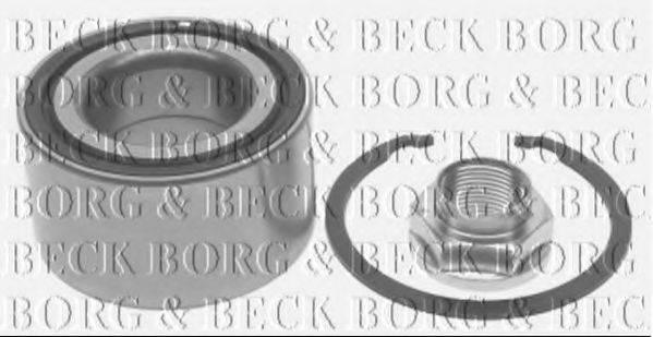 BORG & BECK BWK1161 Комплект підшипника маточини колеса