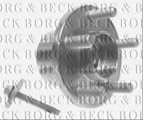 BORG & BECK BWK1171 Комплект підшипника маточини колеса
