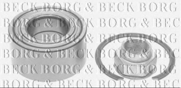 BORG & BECK BWK1176 Комплект підшипника маточини колеса