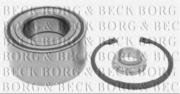 BORG & BECK BWK1183 Комплект підшипника маточини колеса