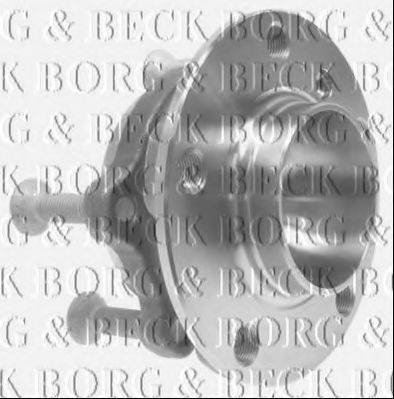 BORG & BECK BWK1210 Комплект підшипника маточини колеса