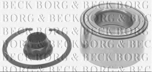 BORG & BECK BWK1236 Комплект підшипника маточини колеса