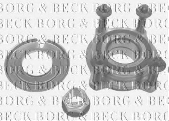 BORG & BECK BWK1242 Комплект підшипника маточини колеса