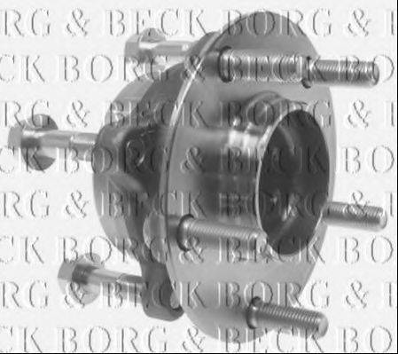 BORG & BECK BWK1247 Комплект підшипника маточини колеса