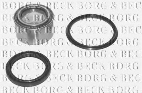BORG & BECK BWK139 Комплект підшипника маточини колеса
