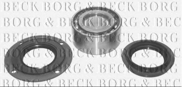 BORG & BECK BWK179 Комплект підшипника маточини колеса