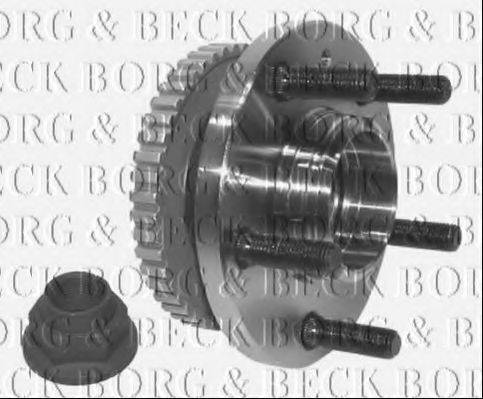 BORG & BECK BWK386 Комплект підшипника маточини колеса