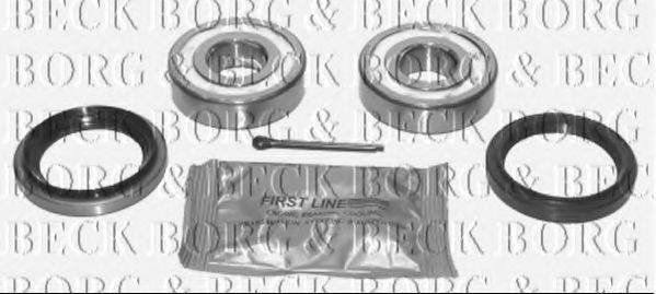 BORG & BECK BWK501 Комплект підшипника маточини колеса