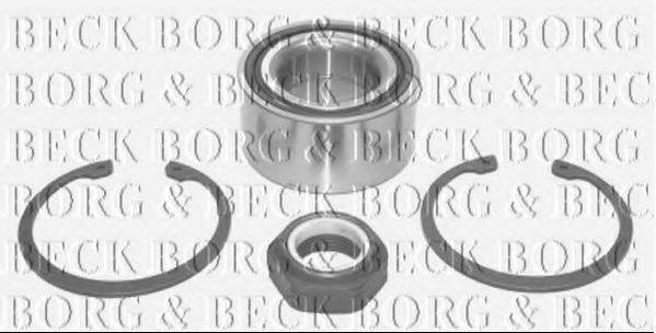 BORG & BECK BWK515 Комплект підшипника маточини колеса