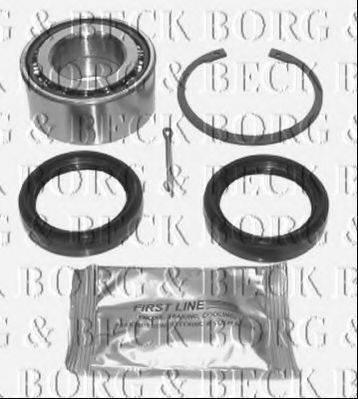 BORG & BECK BWK539 Комплект підшипника маточини колеса