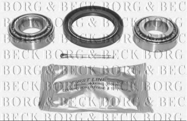 BORG & BECK BWK570 Комплект підшипника маточини колеса