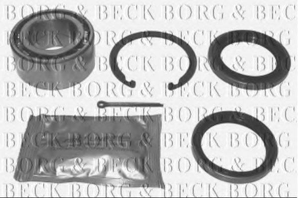 BORG & BECK BWK576 Комплект підшипника маточини колеса