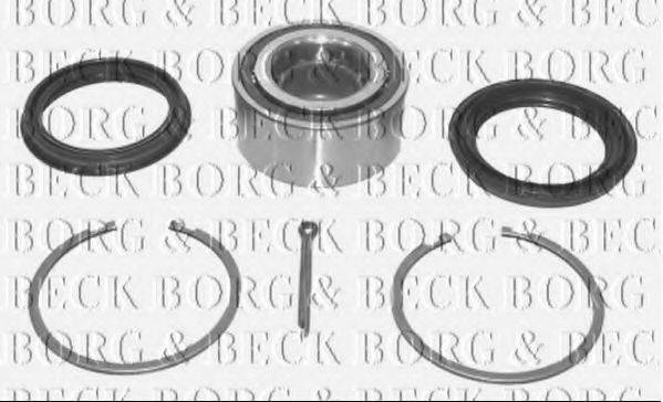 BORG & BECK BWK585 Комплект підшипника маточини колеса