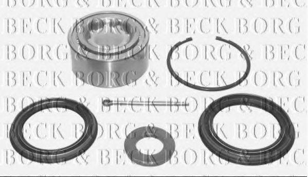 BORG & BECK BWK596 Комплект підшипника маточини колеса