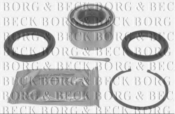 BORG & BECK BWK598 Комплект підшипника маточини колеса