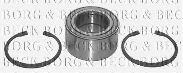 BORG & BECK BWK763 Комплект підшипника маточини колеса