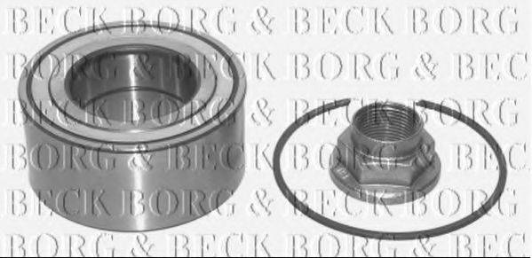 BORG & BECK BWK772 Комплект підшипника маточини колеса
