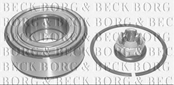 BORG & BECK BWK792 Комплект підшипника маточини колеса