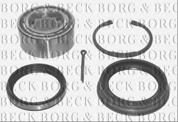 BORG & BECK BWK827 Комплект підшипника маточини колеса