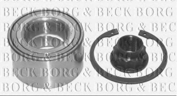 BORG & BECK BWK833 Комплект підшипника маточини колеса