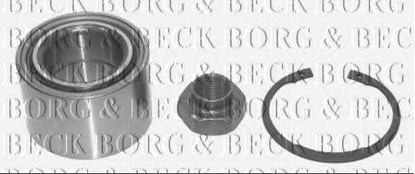 BORG & BECK BWK839 Комплект підшипника маточини колеса