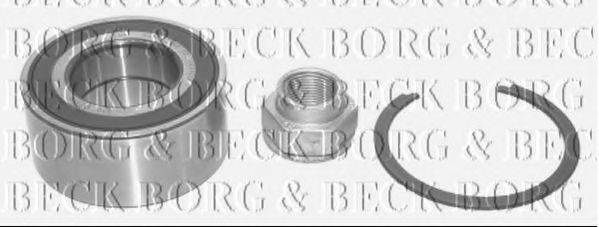 BORG & BECK BWK902 Комплект підшипника маточини колеса